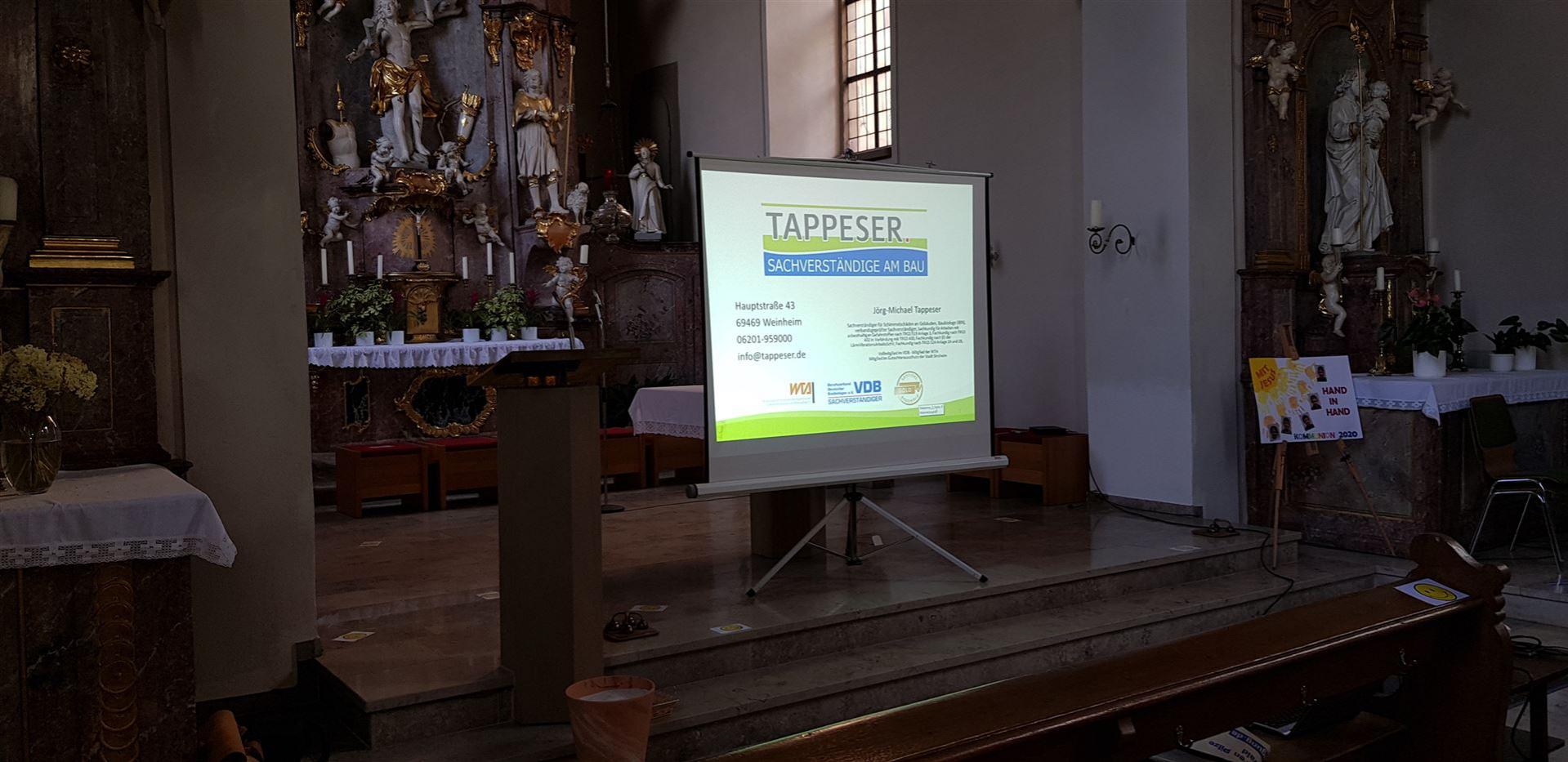 Schimmelprävention in Kirchen