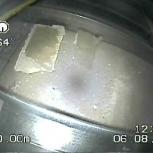 Lüftungskanal mit Staub und Bauabfällen