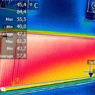 Thermografie Heizkörper